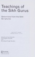 Teachings of the Sikh Gurus: Selections from the Sikh Scriptures cover