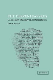The Derveni Papyrus: Cosmology, Theology and Interpretation cover
