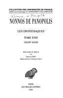 Dionysiaca cover