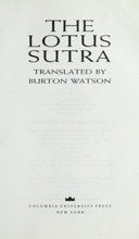The Lotus Sutra "Saddharmapuṇḍarīka Sūtra" cover